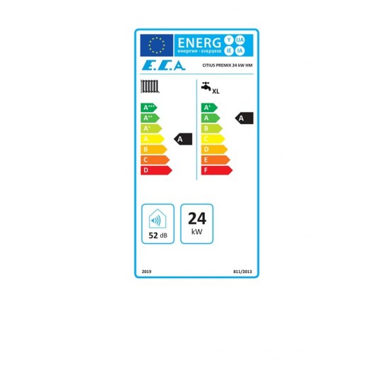 E.C.A. CİTİUS PREMİX 24kW YOĞUŞMALI KOMBİ